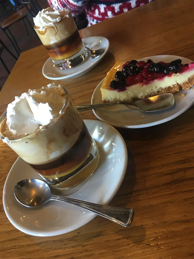 Bombardino and Cake