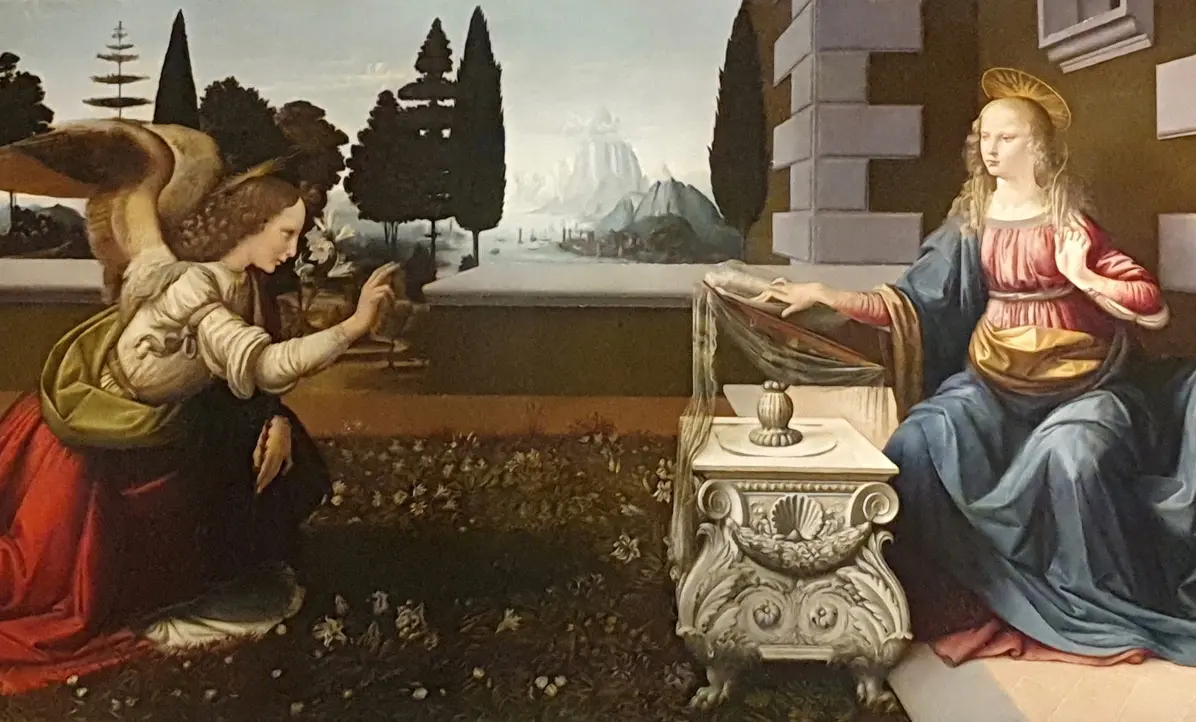Annunciazione, Leonardo da Vinci