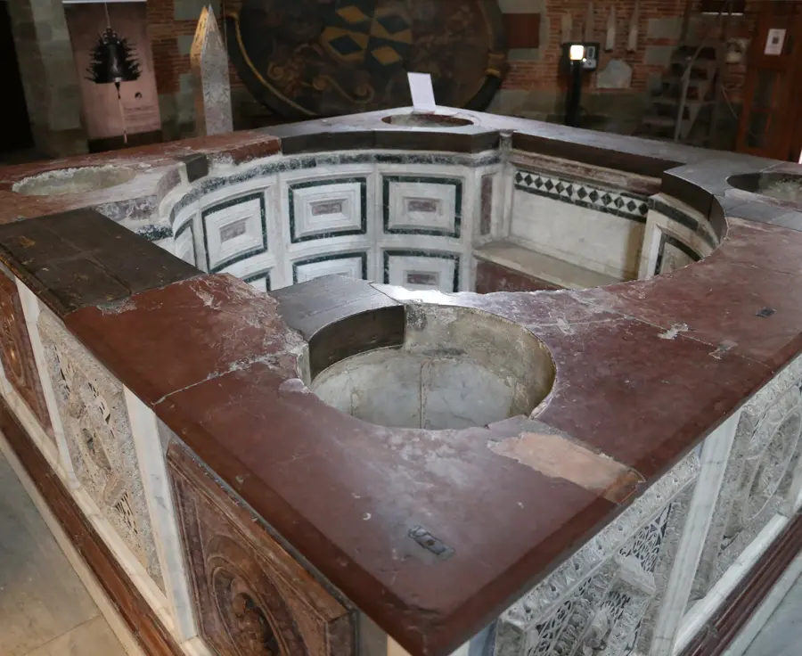 Baptismal font