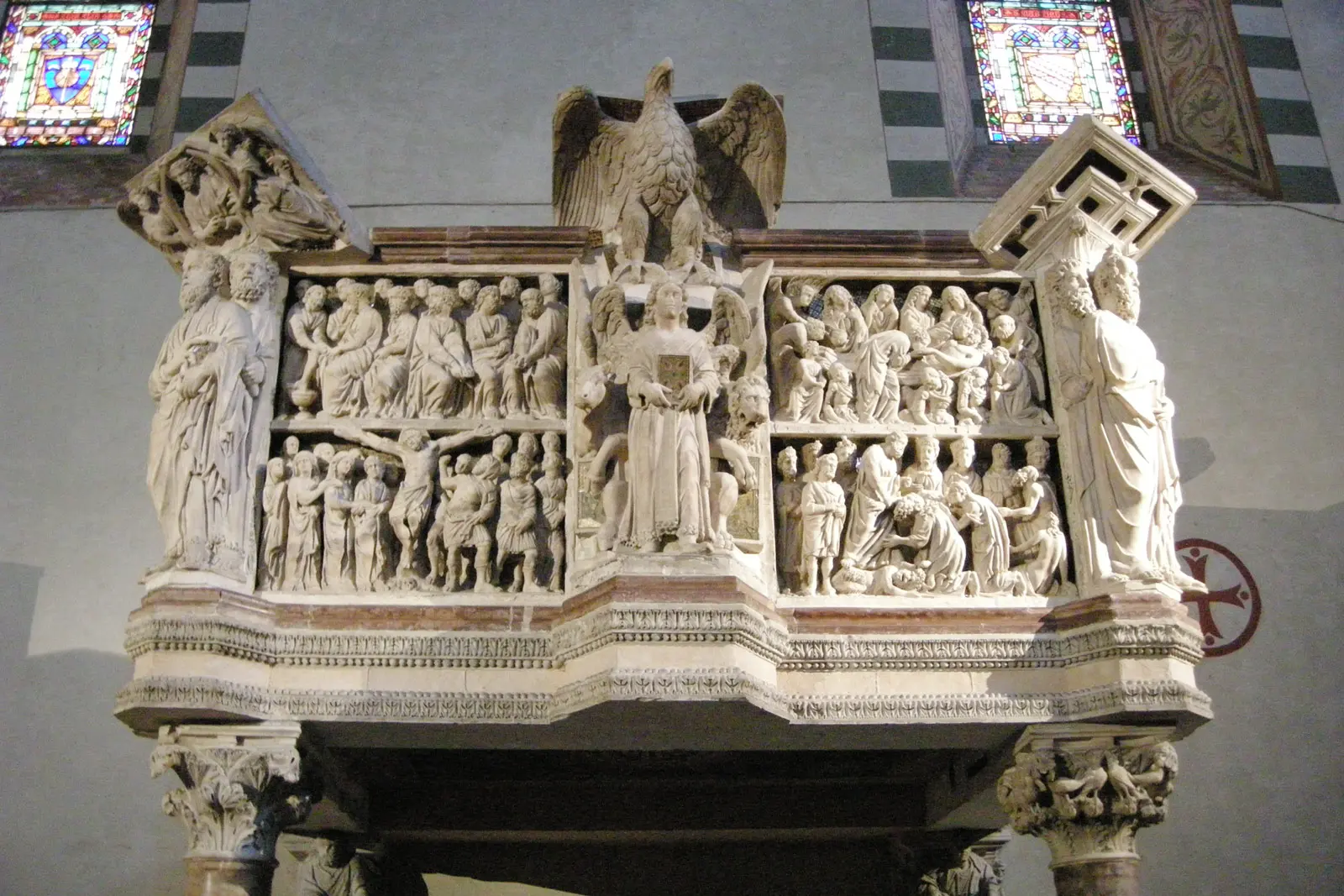 Pulpit of Fra Guglielmo da Pisa Pulpit of Fra Guglielmo da Pisa